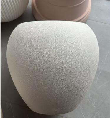 HDPE Multi-leaf White Porcelain Flower Pot for Indoor and Outdoor Potted Plants