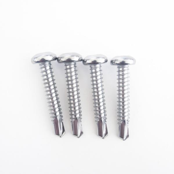 Pan Head Pin Pillar Torx Flower Drive Security Self Drilling Screws Stainless Steel 410