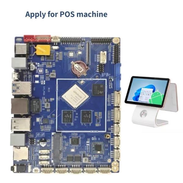 146mm*102mm*1.6mm Android Motherboard Featuring Quad Core 64 Bit Cortex-A55 Processor JLD-P01