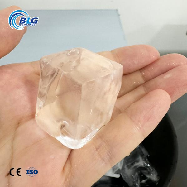 BLG High Quality 220V Automatic Commercial Ice Machine Air-Cooled 230kg Big Cube for Household Cold Drinks Intelligent Design