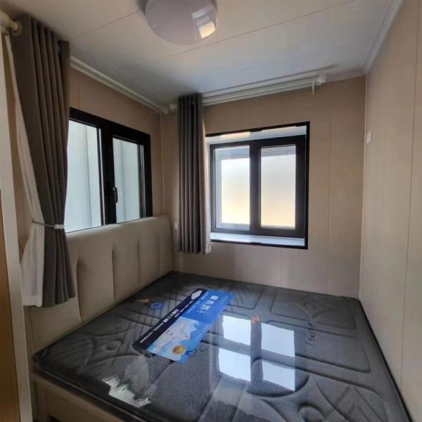 Casa de contêineres modular pré-fabricada personalizável para uma sala de estar