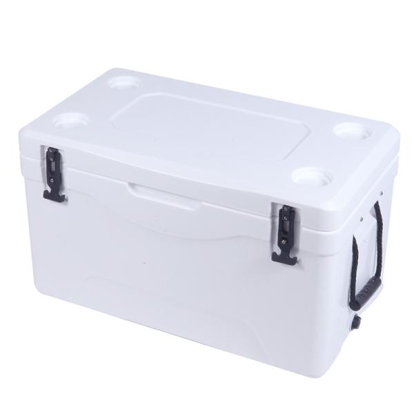 Портативная коробка охладителя коробки 50QT LLDPE располагаясь лагерем крутая пластиковая