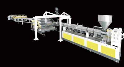 PC Solid Corrugated 10mm Sheet Extrusion Lines