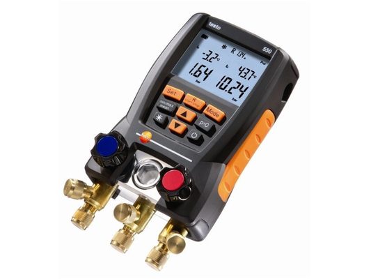 Testo 550 Digital Refrigerant Manifold Kit with Bluetooth