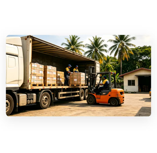 Pallet Oversized Heavy Goods Shipping To Malaysia Air Freight DDP Truck Last Mile Delivery