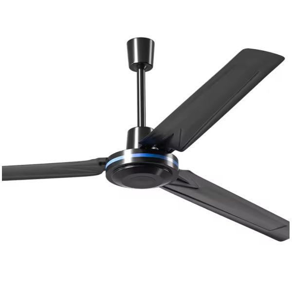 High Quality 3 Blades Ceiling Fan Without Light Attractive Silver Five Wind Speed for Hotel Living Room