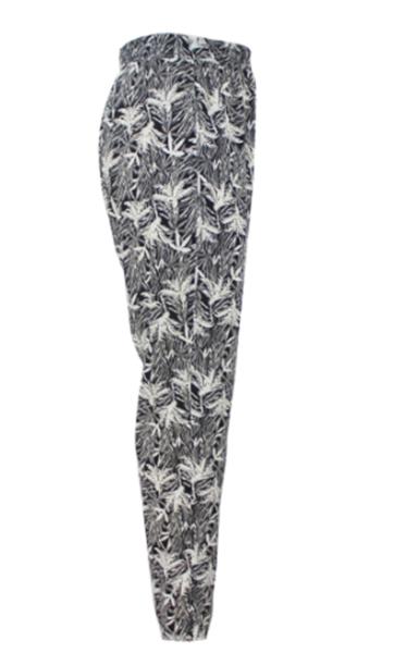 Ladies Slim Fit Trousers Casual Type Long Printed Pant Knitted Legging