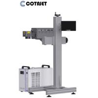 Máquina de marcado con láser UV 3W 5W 10W para películas flexibles / plásticos rígidos
