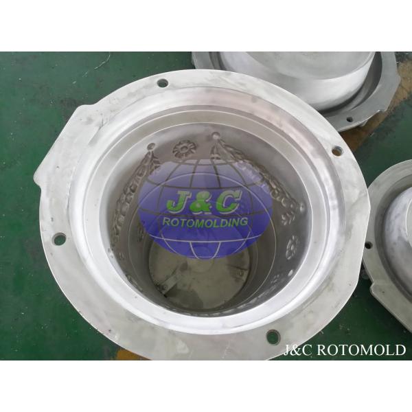 Customized Decorative Rotomolded Planters , Roto Molded Garden Patio Flower Pots