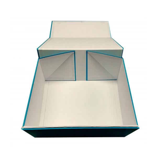 Glossy Lamination 6x6x3 Paperboard Magnetic Cosmetic Packaging Box