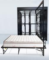 Pulling Out Metal Wire Display Racks 250mm Large Mattress Display Stand
