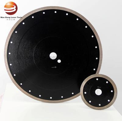 9 inch Hot Pressed Diamond Circular Saw Wheel for Ceramic Tiles Brick Fast Cutting