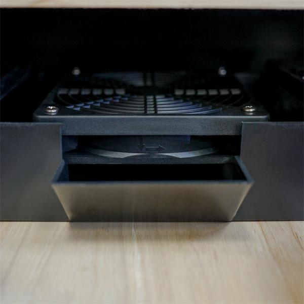 Large Kitchen Fridge Furniture Red Wine Cooler Cabinet With Door Lock