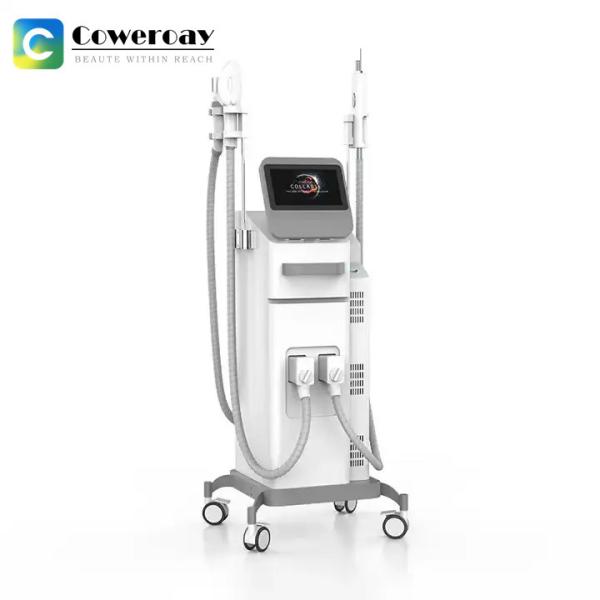 Painless E-light Laser Machine 532nm 1064nm Tattoo Removal Skin Rejuvenation Beauty Equipment