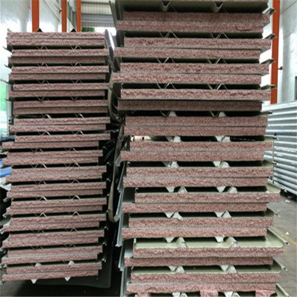 0.326mm corrugated steel sheet TPS sandwich roof panel for building roofing