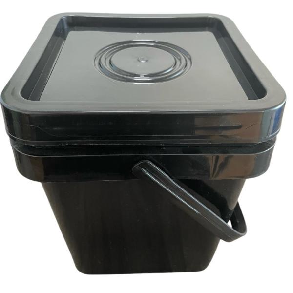 Square Plastic Bucket with Cover The Ultimate Fertilizer Container