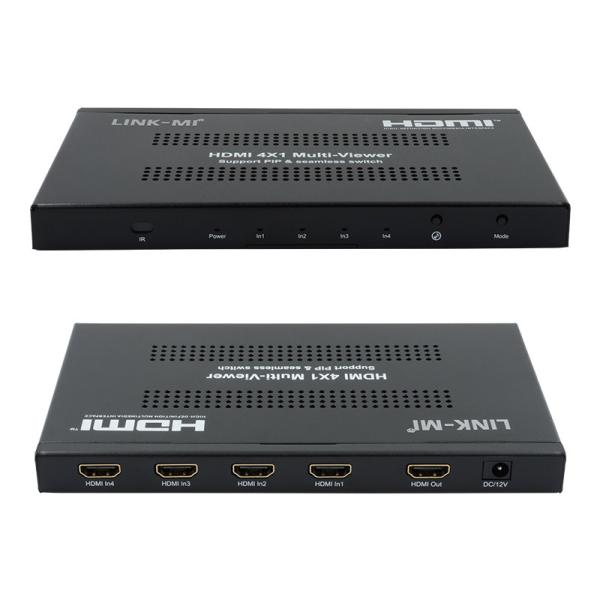 1080P 4 Channels HDMI Multi Viewer Signal Quad HDMI Multiviewer 4x1