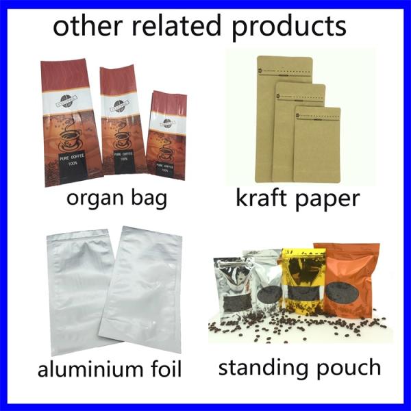 Biodegradable Aluminum Vacuum Seal Bags , Eco Friendly Resealable Aluminum Foil Bags
