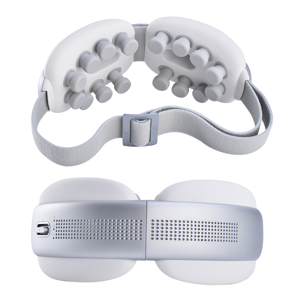 Wireless Air Pressure Vibration Massage Digital Eye Massager for Eye Relief  Eye Mask With Music
