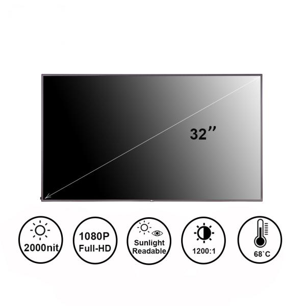 1080p LCD TV Display