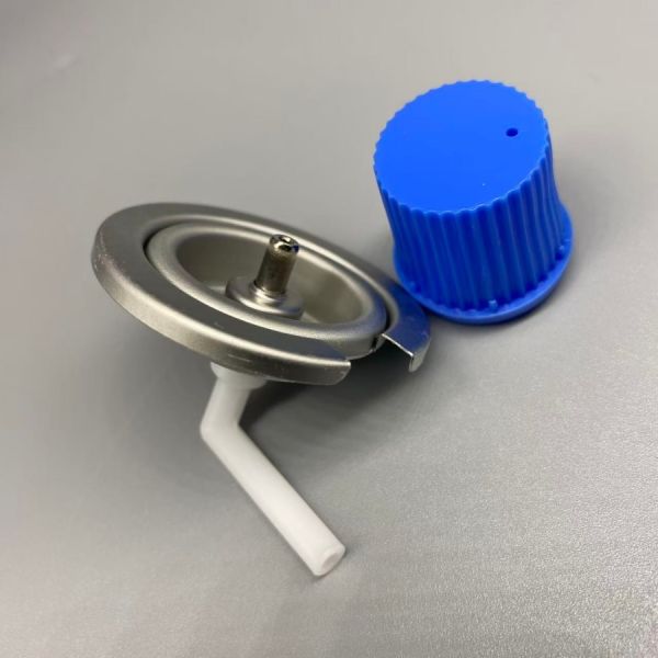 Controlled-Flow 1-Inch Tinplate Butane Valve for Refillable Fuel Systems