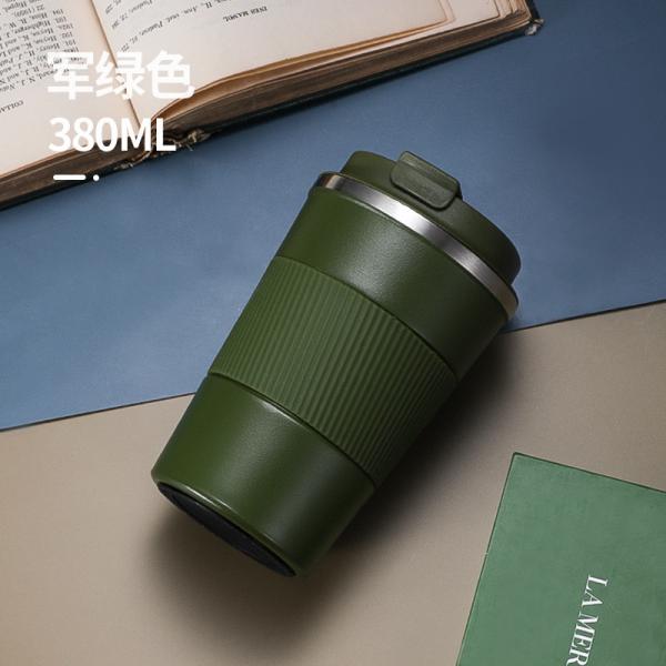 17oz Taza de café de viaje con tapa de acero inoxidable aislada Reutilizable Taza de café a prueba de fugas Amantes del café Regalos