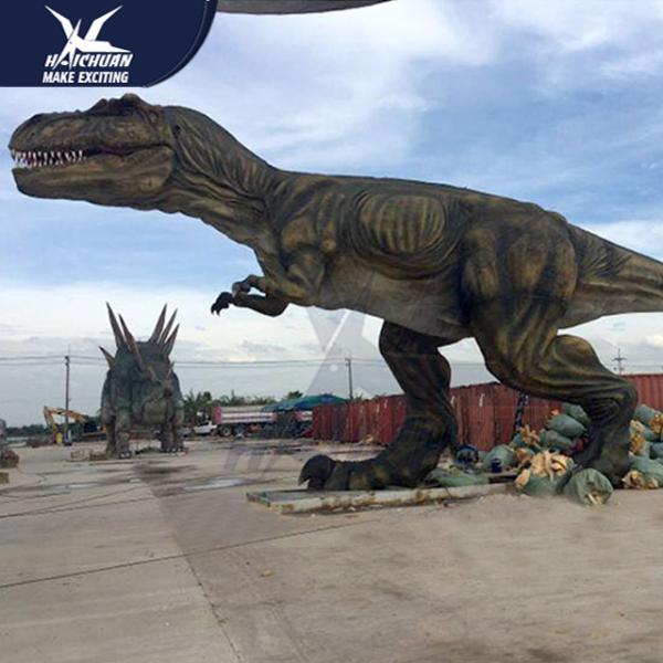 Waterproof Dino Model Handmade Outdoor Dinosaur Remote Control 110/220V