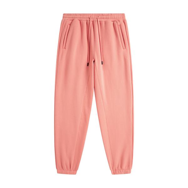 Anti Gym estático Sweatpants da tela do velo dos basculadores 330gsm do Sportswear dos esportes do algodão
