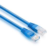 Comércio a granel Cordo de remendo BC Cat 5e Cordo de remendo personalizado Cat5e Cable azul PVC Tipo de casaco