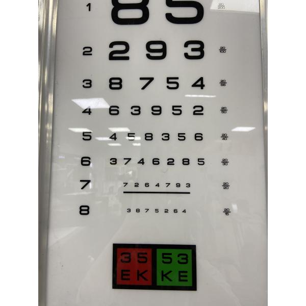 60*30cm Eye Care Ophthalmic Led 3m Visual Acuity Chart