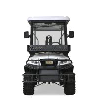 Nouveau design 4+2 places voiture de golf voiture de chasse batterie alimentée par un panier à rouleaux pour terrain de golf / hôtel