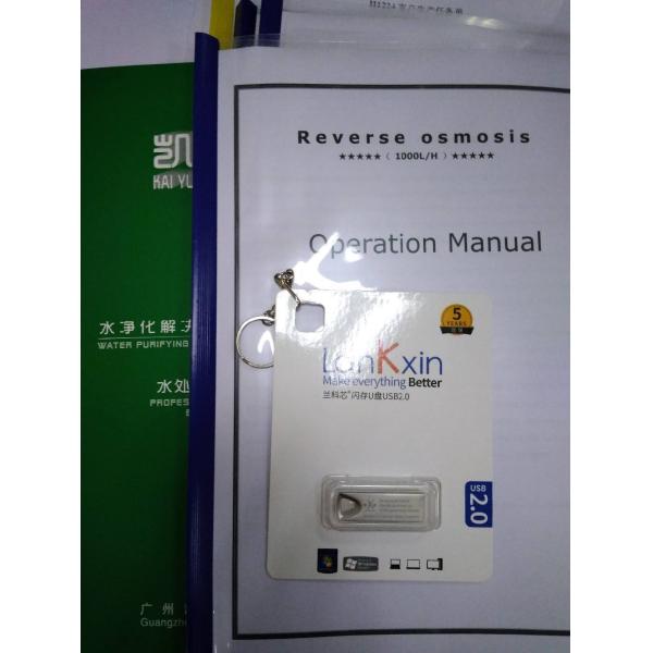 RO Water Treatment Brackish Water System For TDS Salinity And Hardness Removal