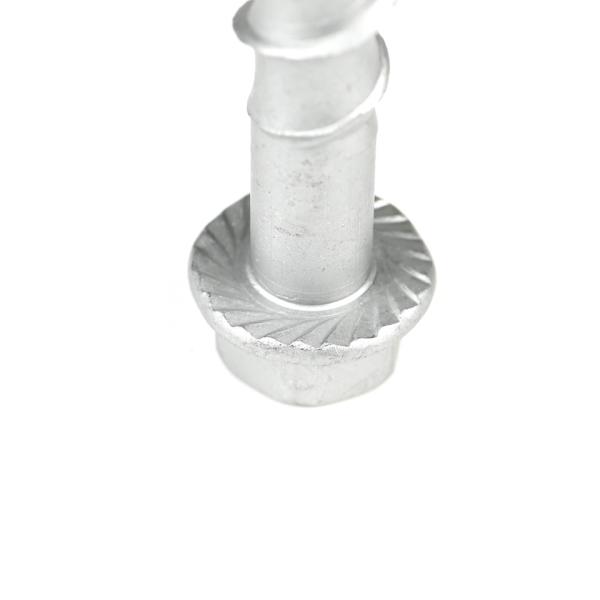 Cabeça plana 12mm acabamento simples para fixação de concreto robusto 11.3x100