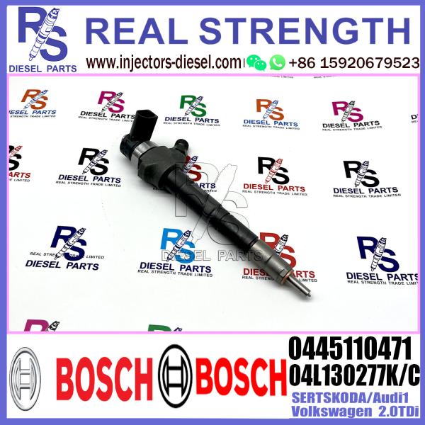 Common Rail Fuel Diesel Injector 0445110471 04L130277K/C for SERT/SKODA/Audi/Volkswagen 2.0TDI/1.6TDi Engine