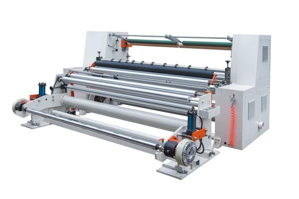 2500mm Jumbo Paper Roll Slitting Machine AC380V with round knife