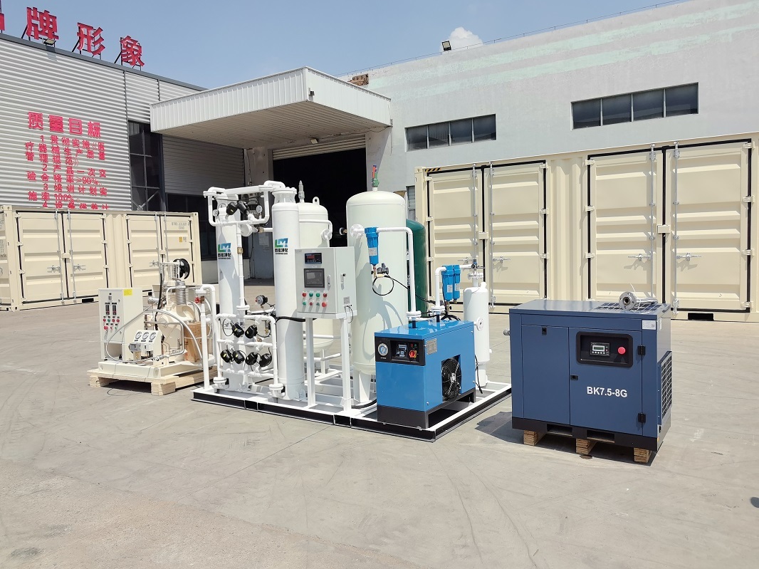 Medical Oxygen Generator PLC Fully Automatic Unattended 3Nm3/h Multi-Fault Alarm Auto Restart On-Site System