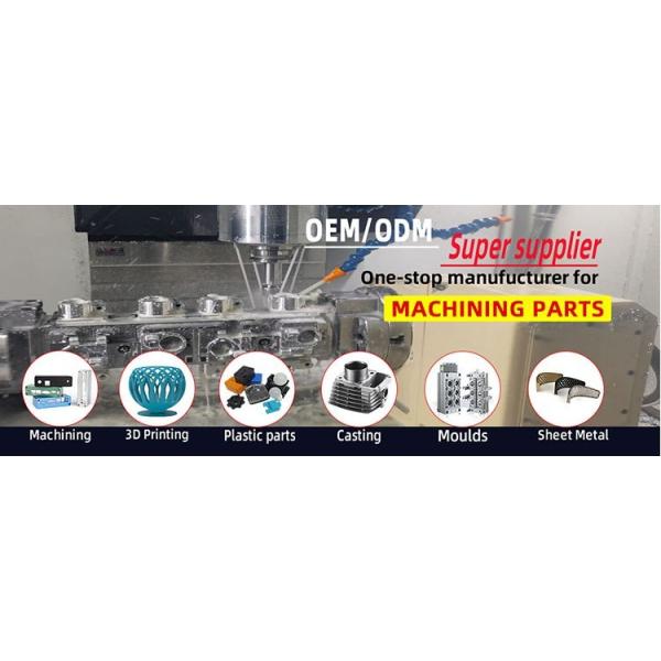 Ra0.2 - Ra3.2 CNC Aluminum Milling Parts 5 Axis Stainless Steel Stamping Parts