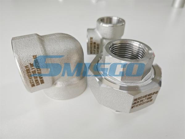 ASTM A182 F316L Socket Weld Elbow Class 3000 Forged Fitting