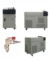 Máquina de soldadura a laser YAG de pulso industrial de 160w com refrigeração por água