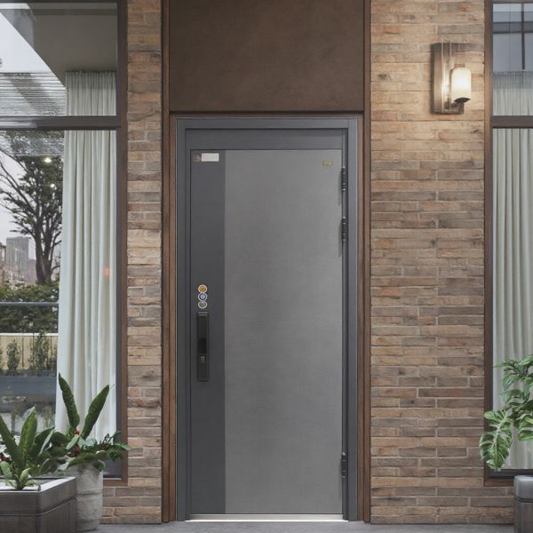 Honeycomb Infilled Security Door AntiTheft Metal Construction  For Exterior Entrance