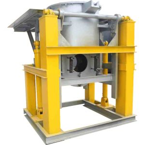 GYT-500KG Hydraulic Tilting Melting Furnace 500KG/H 380V 50HZ
