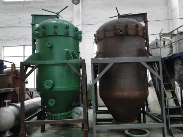 Crude Vegetable Oil Vertical Pressure Leaf Filters Carbon Steel / Stainless Steel