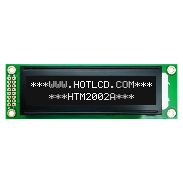 модуль LCD характера 20x2 MCU практически с зеленым цветом освещает HTM2002A контржурным светом
