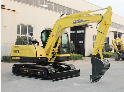 stability Mini crawler Excavator With High Performance Radiator Safety