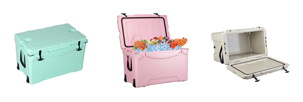 75L катило коробку льда Rotomolded с изоляцией PU
