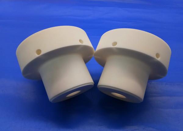 High Temperature And Voltage Alumina Ceramic Insulating Sleeve Insulator Bush 95% Al2O3