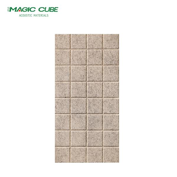 2440mm*1220mm Fire Retardant Wood Wool Acoustic Panel for Industrial Design Style