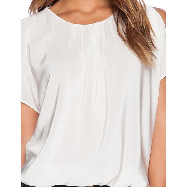 Women White Casual Blouse
