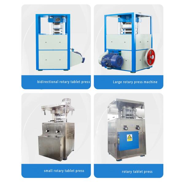 9 Dies 200g Chlorine 3inch TCCA Rotary Tablet Press Pharma Compression Machine