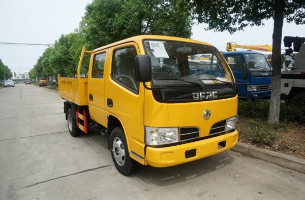 Light Duty Double Cabin 5 M3 Tipper Truck Capacity Dump Truck